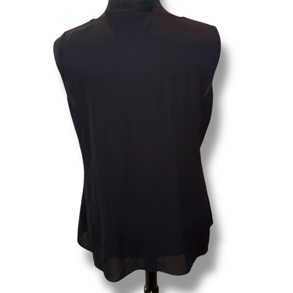 CITY CHIC Sexy Zip Top - Plus 16 (Small) Black / Gold - Picture 3 of 11